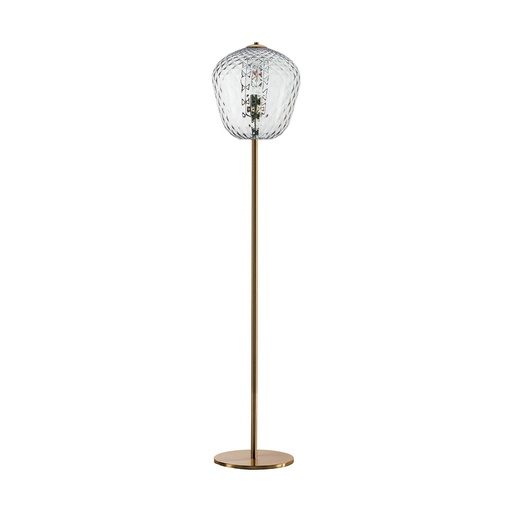Murano Stehlampen Murano Dalia (Neu, Oro satinato, Transparent)