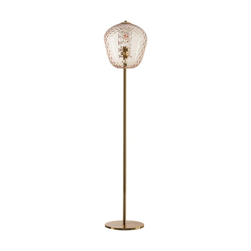 Murano Stehlampen Murano Dalia (Neu, Oro satinato, Hellrosa)