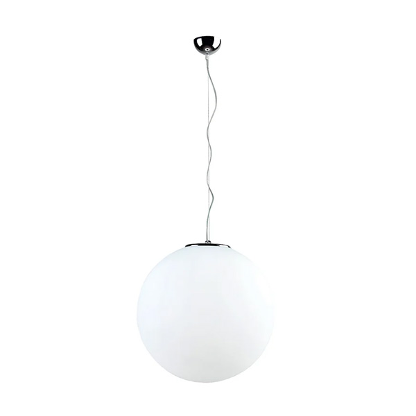 Murano Pendellampen Murano Luna (Weiss, Cromata, 40)