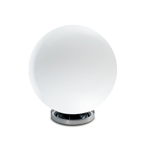 Lampade da tavolo di Murano Murano Luna (Bianco, Cromata)