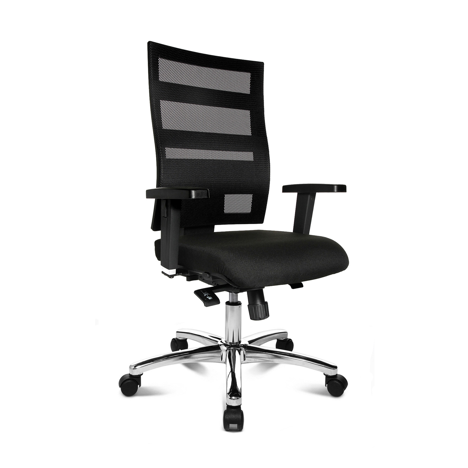 Bürodrehstuhl Topstar X-Pander Plus mit 3D Armlehnen, Schwarz, Neu, Ergonomischer Stuhl - ideal für flexibles Arbeiten