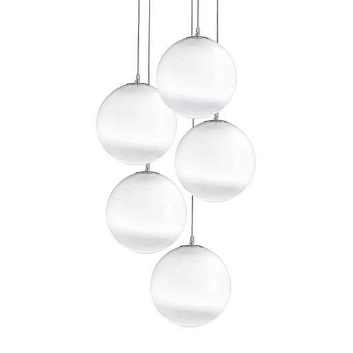 Murano Pendellampen Murano Nova mit 5 Leuchten