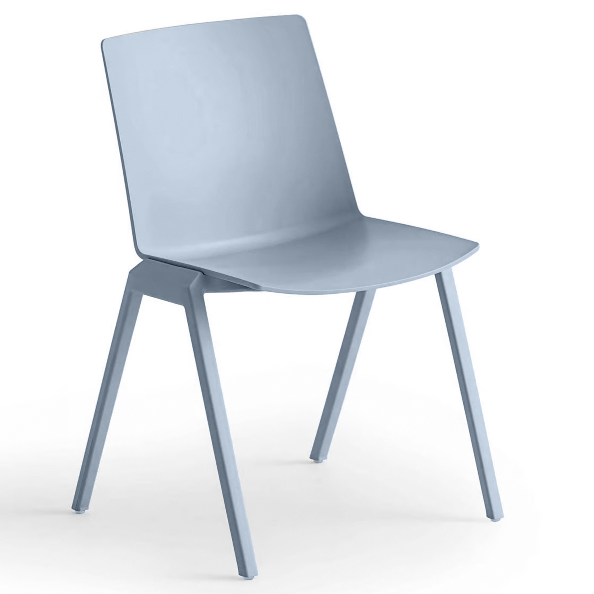 Image of Besucherstuhl Gaber Jubel IV Blau ohne Armlehnen, Neu – Perfekt für Büro und Empfang