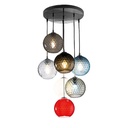 Murano Pendellampen Murano Bolle (Hellstrohgelb, Neu, Bianca, SP. C7)
