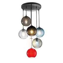 Murano Pendellampen Murano Bolle (Hellstrohgelb, Neu, Bianca, SP. C7)