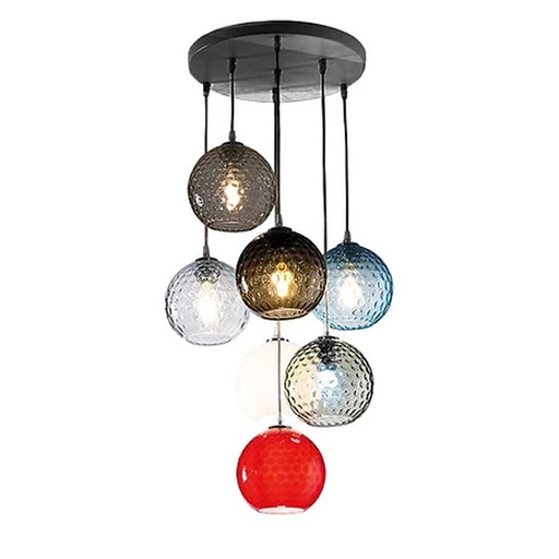 Murano Pendellampen Murano Bolle (Hellstrohgelb, Neu, Bianca, SP. C7)