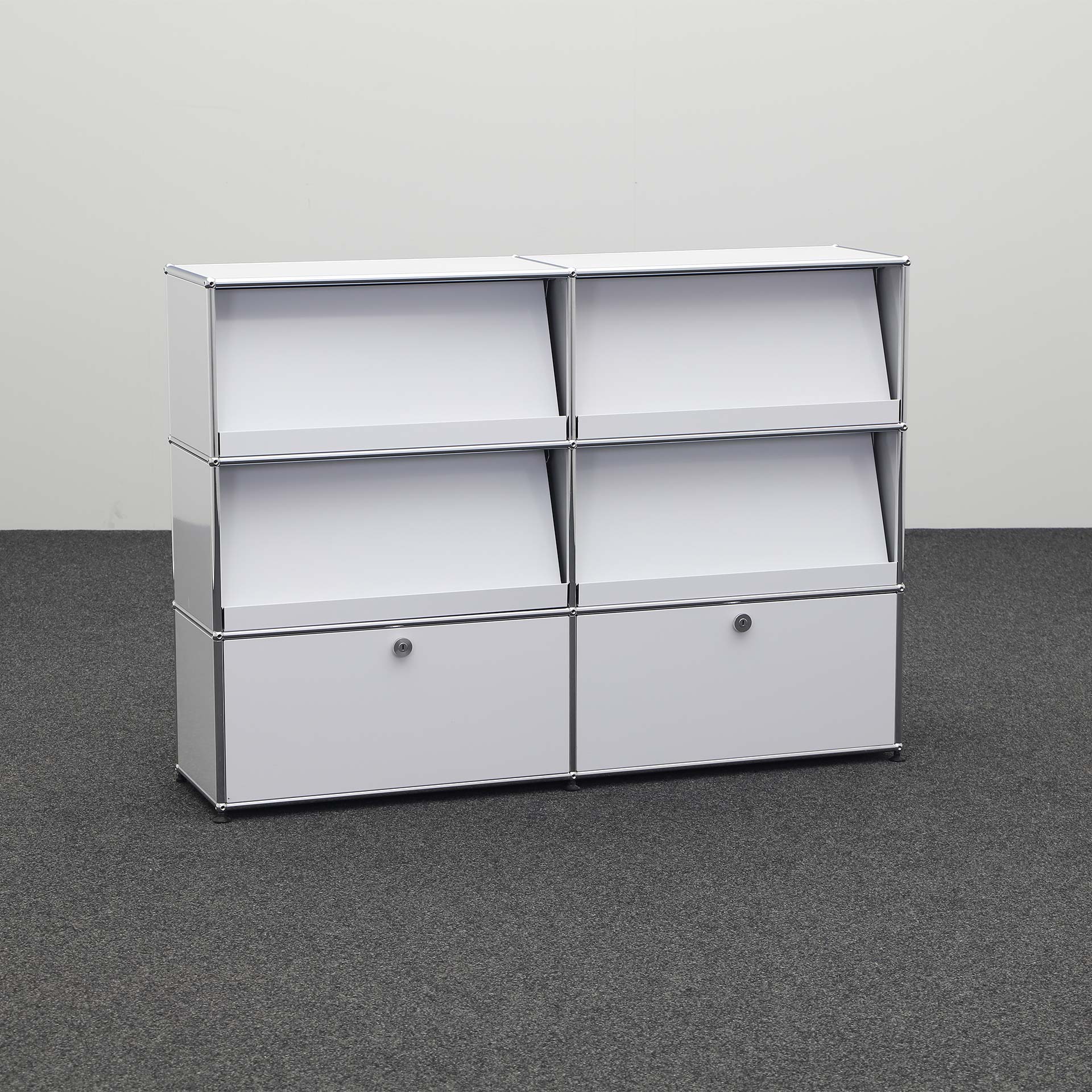Modulschränke USM Haller (Normal Gebraucht, Ohne Schlüssel)
