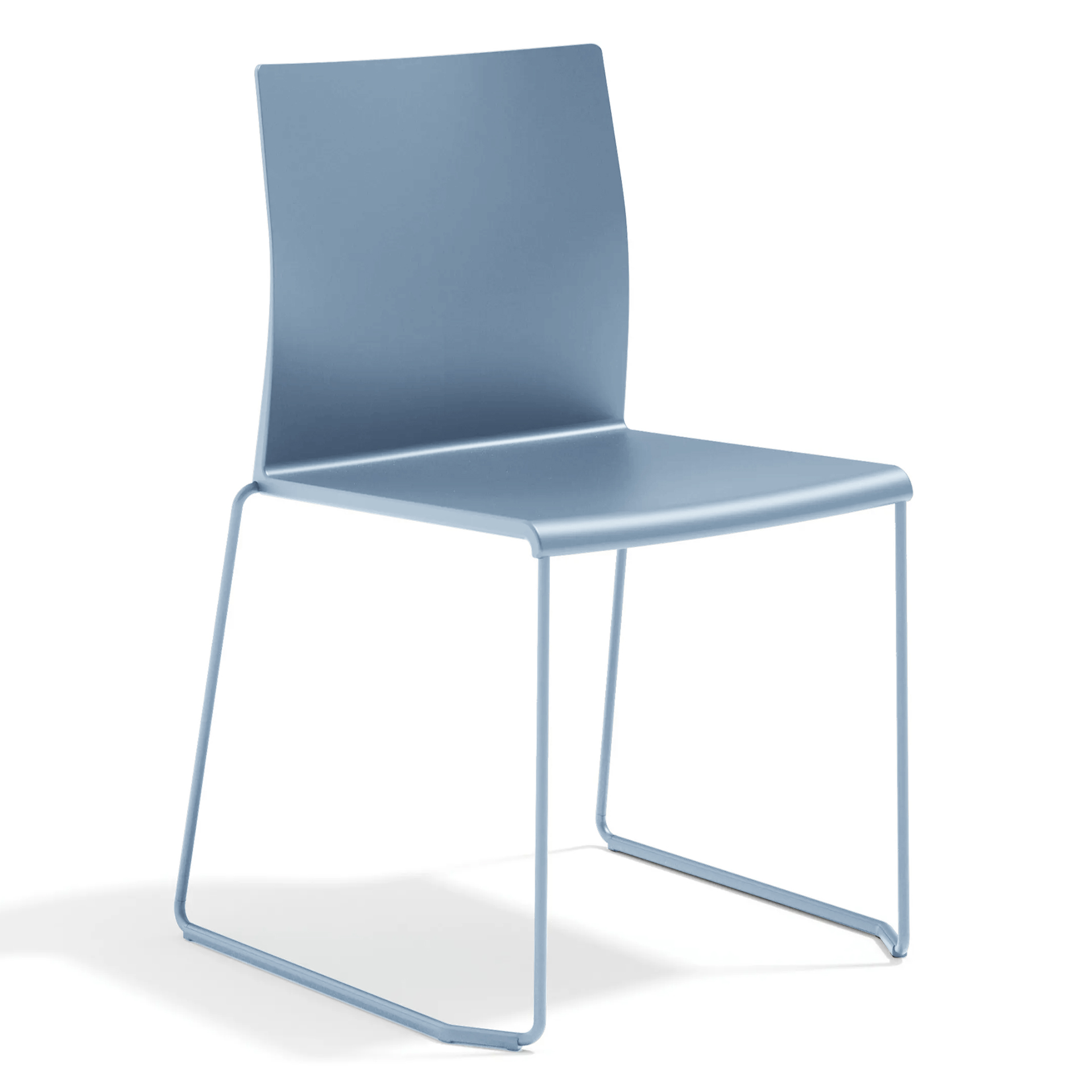 Image of Kufenstühle Gaber Artesia S Blau ohne Armlehnen, Neu - Komfortables Sitzen