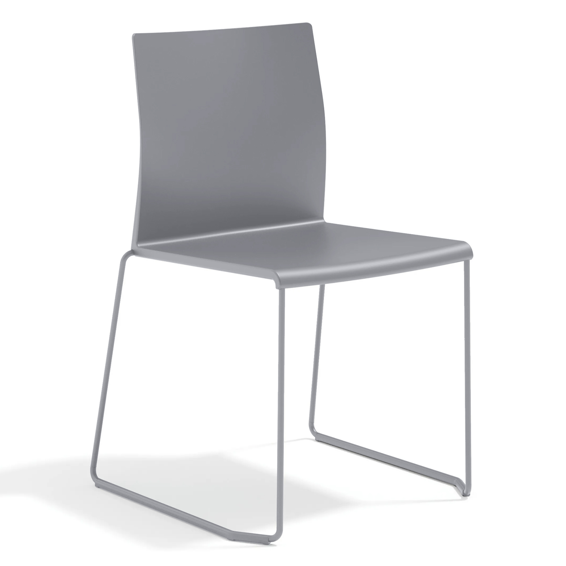 Image of Kufenstühle Gaber Artesia S Grau ohne Armlehnen, Neu - Komfortables Sitzen