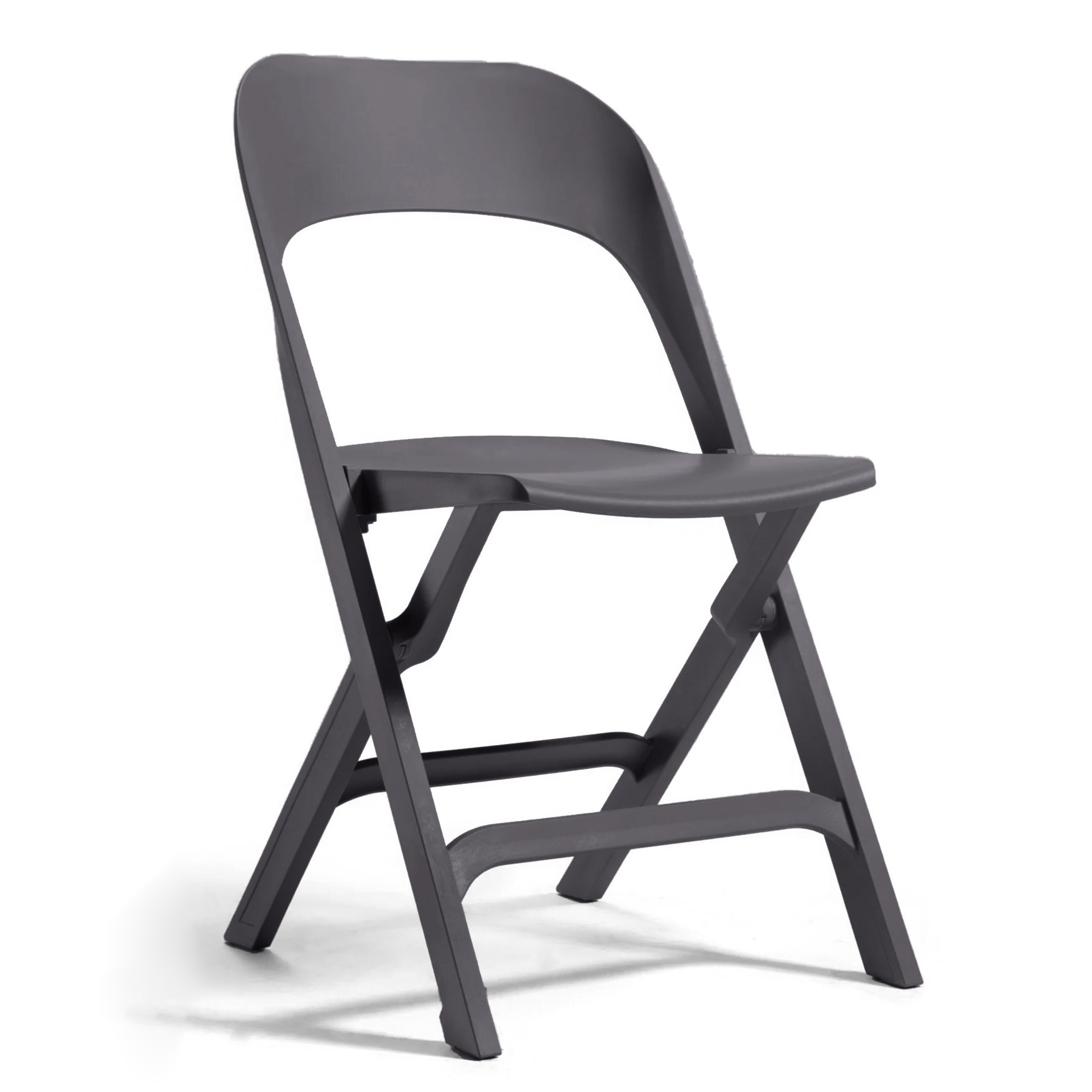 Outdoorstühle Gaber Flap Anthrazit ohne Armlehnen, Neu - Perfekt für komfortables Sitzen