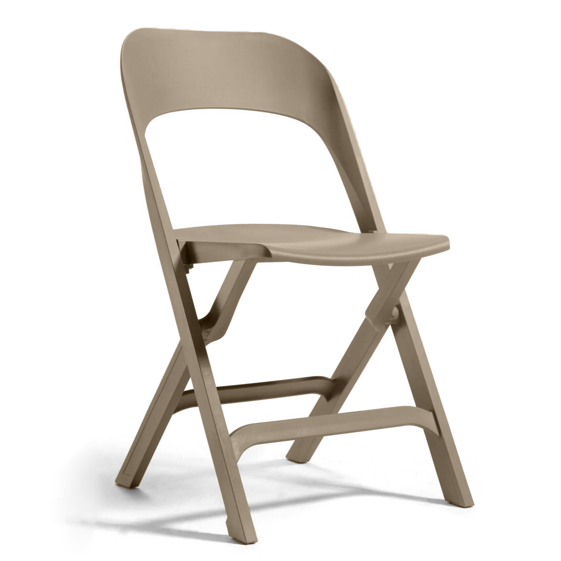 Image of Outdoorstühle Gaber Flap Beige ohne Armlehnen, Neu - Perfekt für komfortables Sitzen