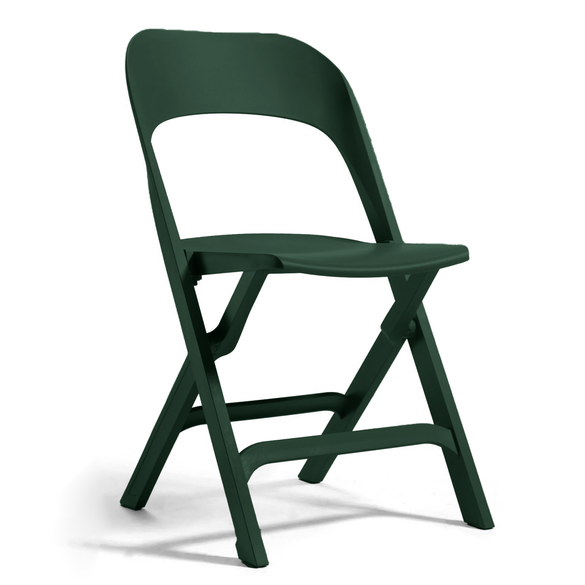 Image of Outdoorstühle Gaber Flap Dunkelgrün ohne Armlehnen, Neu - Perfekt für komfortables Sitzen