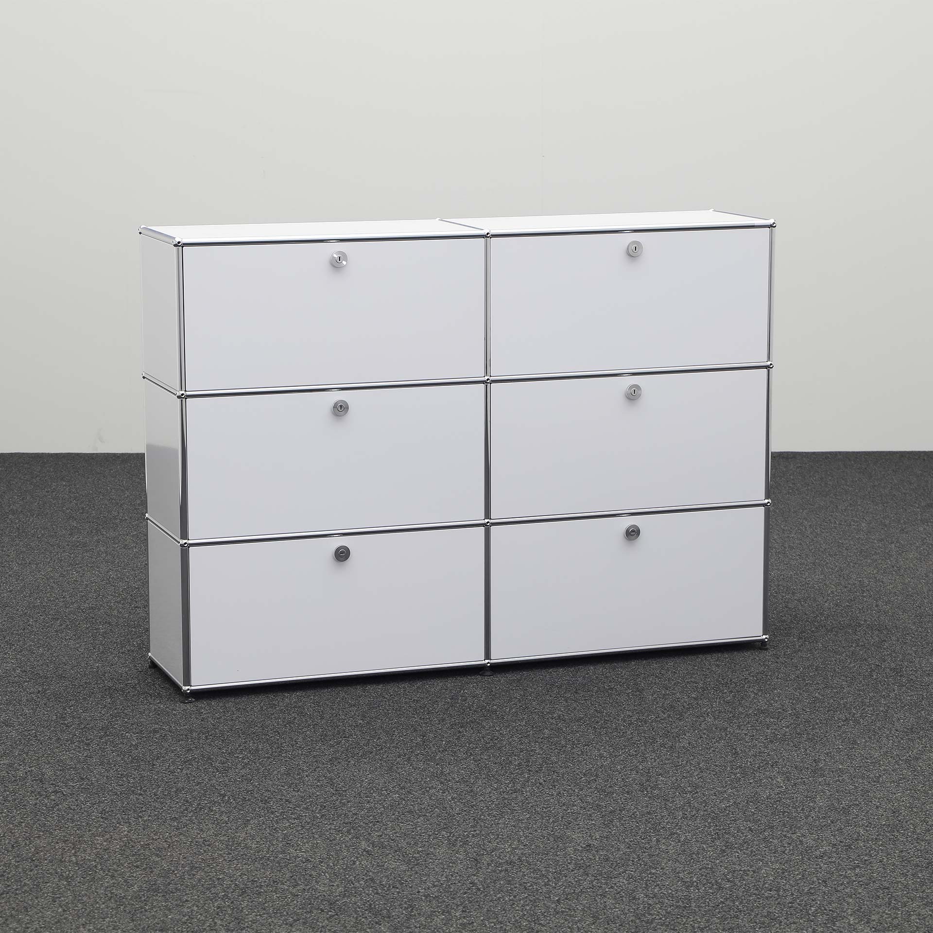 Modulschränke USM Haller (Gut, Ohne Schlüssel)