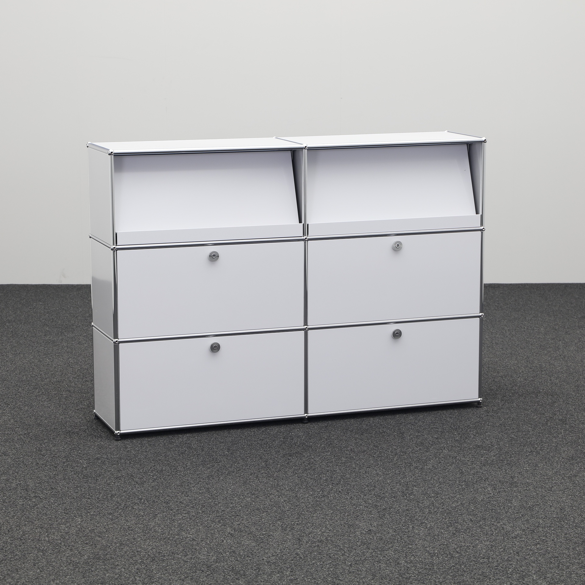 Modulschränke USM Haller (Normal Gebraucht, Ohne Schlüssel)