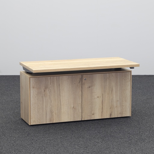 Table assis/debout Bralco Winglet-e avec meuble bas (Très bon)