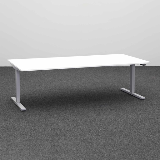 Sitz-/Stehtisch Tradingzone Smartline (Weiss, Neu, 200x100)