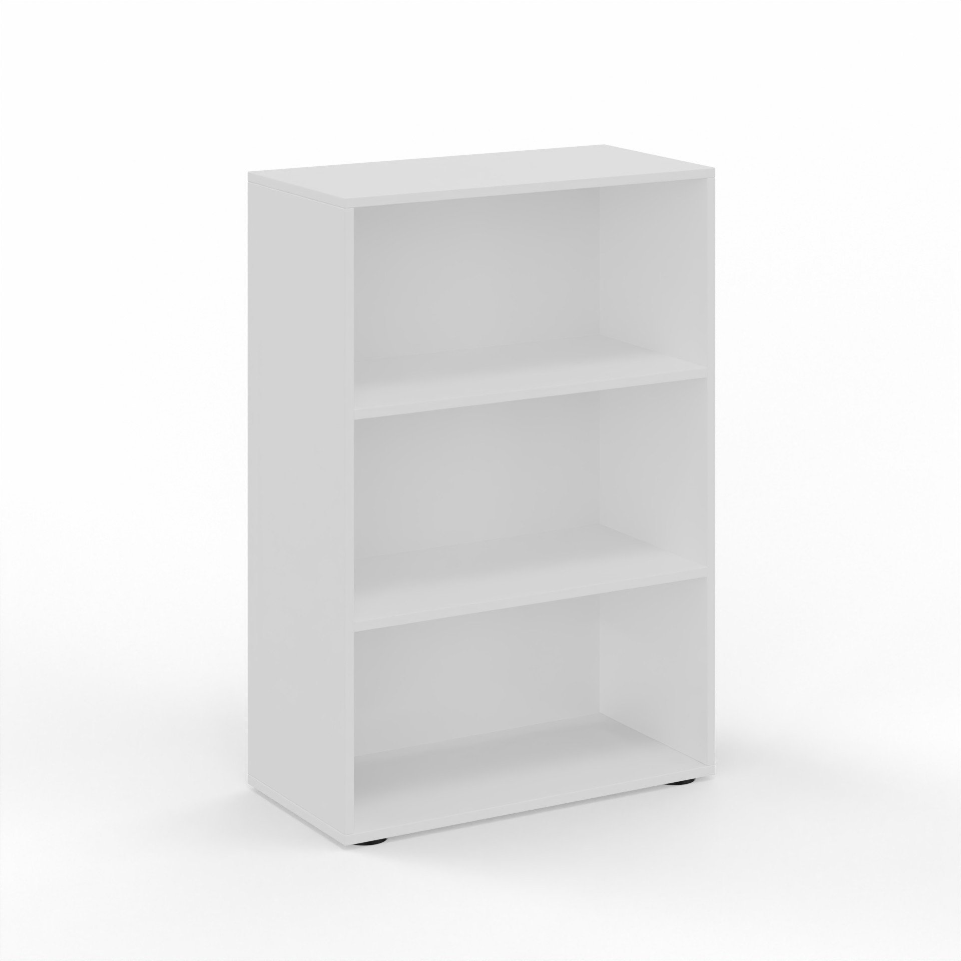 Regal Tradingzone GO Swiss 80.0 x 40.0 cm, Weiss/Weiss, 3 Ordner hoch, Neu - Optimal für Büro und Organisation