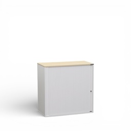 Rollladenschrank Tradingzone GO Swiss (Ahorn, Neu, mit Schlüssel, Weiss, 80, 2 Ordnerhöhen)
