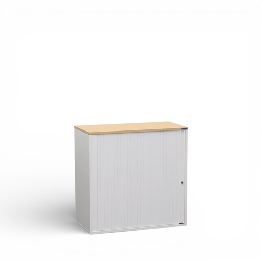 Rollladenschrank Tradingzone GO Swiss (Buche, Neu, mit Schlüssel, Weiss, 80, 2 Ordnerhöhen)