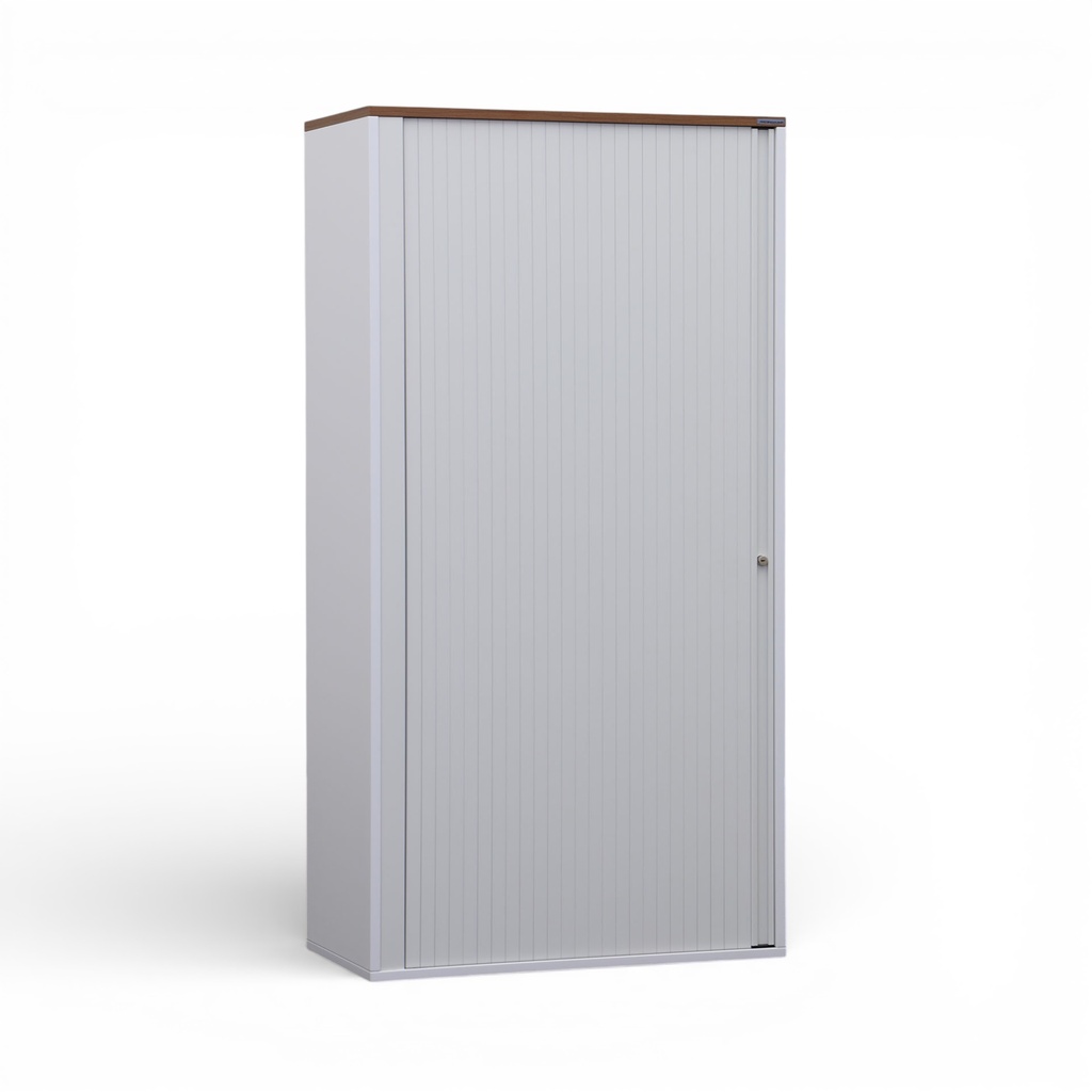 Durable Walnut Roller Shutter Cabinets by Tradingzone