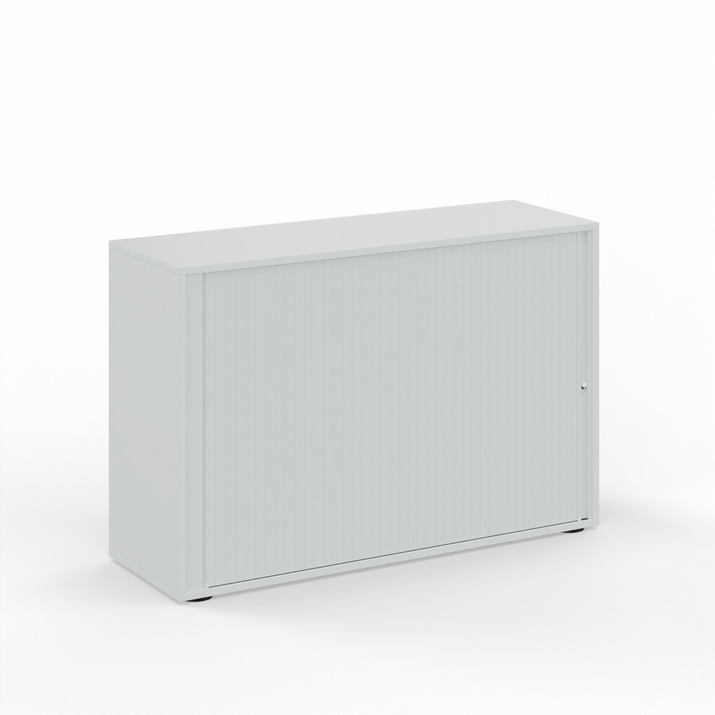 Armoire à rideaux Tradingzone GO Swiss (Gris blanc, Nouveau, avec clé, Gris blanc)