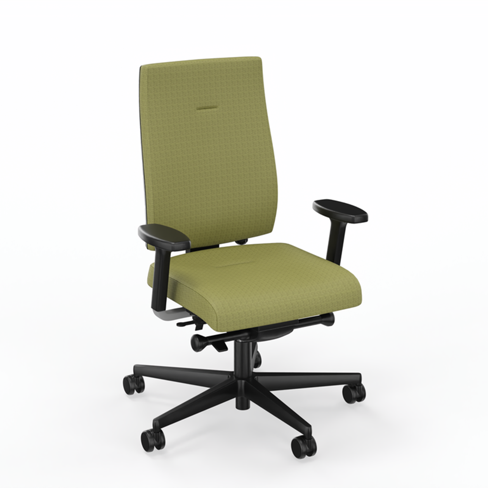 Bürostuhl SitagX-Line swissmade mit 2D Armlehnen, Grün, Gut, Ergonomischer Stuhl - ideal für flexibles Arbeiten