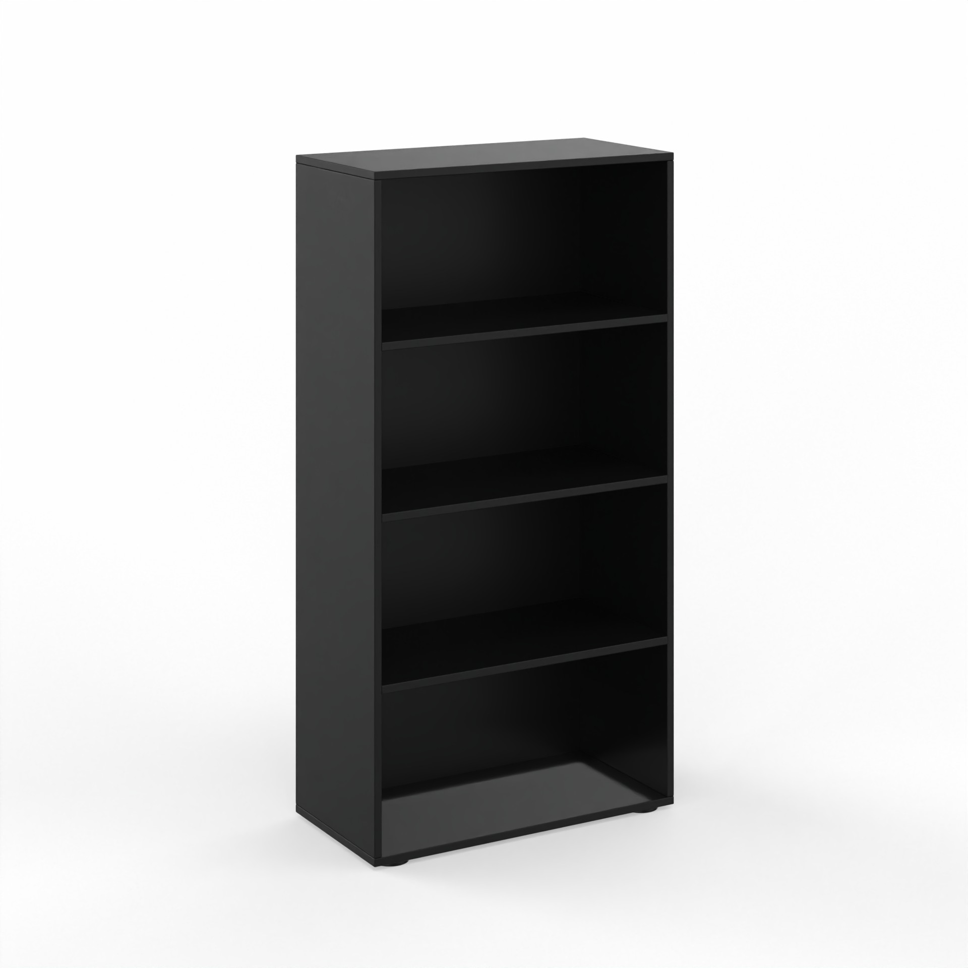 Étagère Tradingzone GO Swiss 80.0 x 40.0 cm, Noir/Noir, 4 Dossier haut, Nouveau - Optimal pour le bureau et l