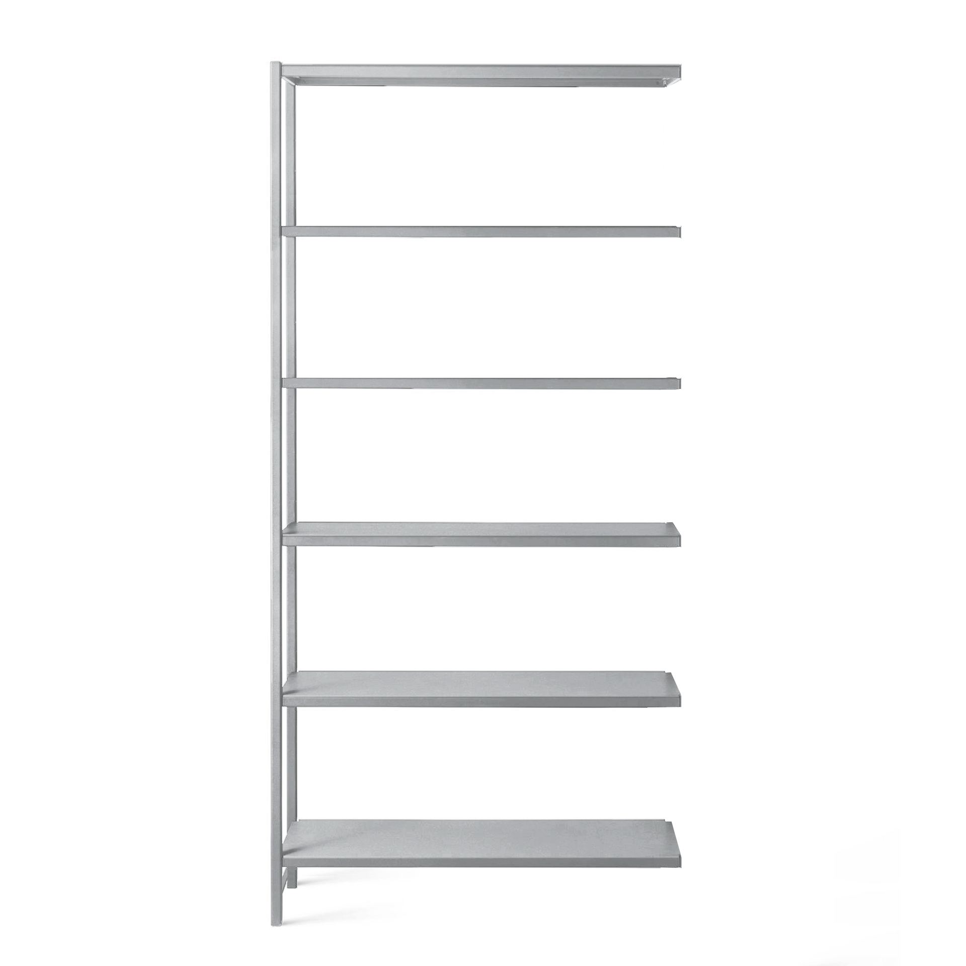 Erweiterungsregale Tradingzone Steelline, Lichtgrau, 5 Ordner hoch, 104.0 x 200.0 x 40.0 cm, Neu - Perfekt für Wohnzimmer und Stauraum