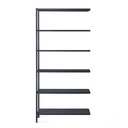 Extension shelves Tradingzone Steelline (Anthracite, New)