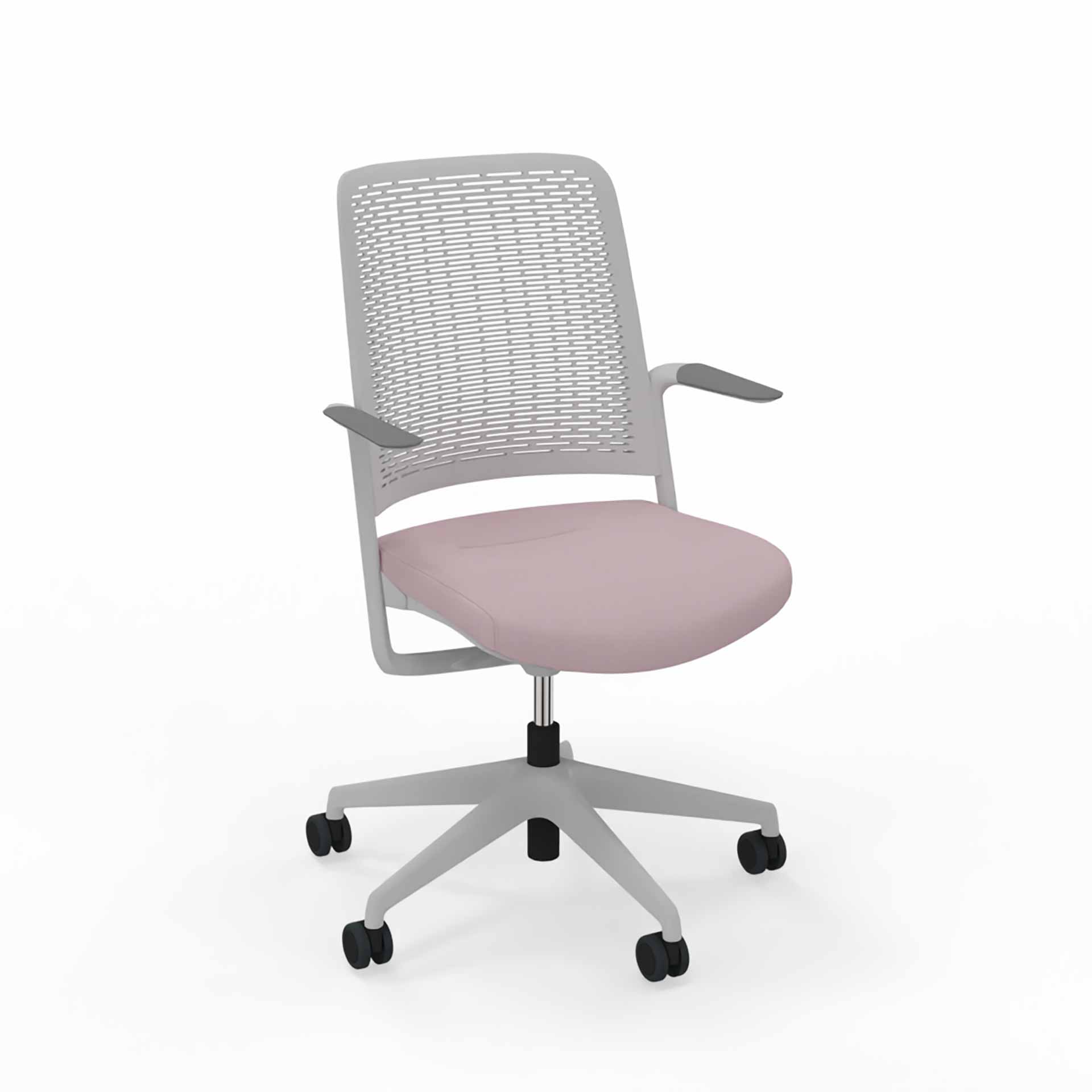 Bürodrehstuhl Nowy Styl WithME Chair (Rosa, Neu)