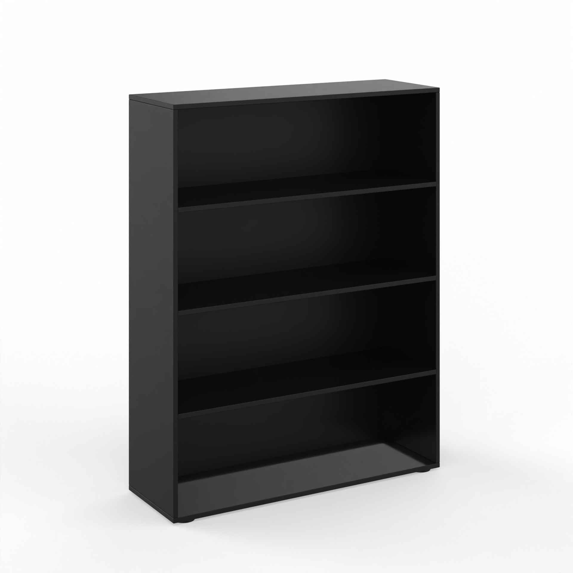 Regal Tradingzone GO Swiss 120.0 x 40.0 cm, Schwarz/Schwarz, 4 Ordner hoch, Neu - Optimal für Büro und Organisation
