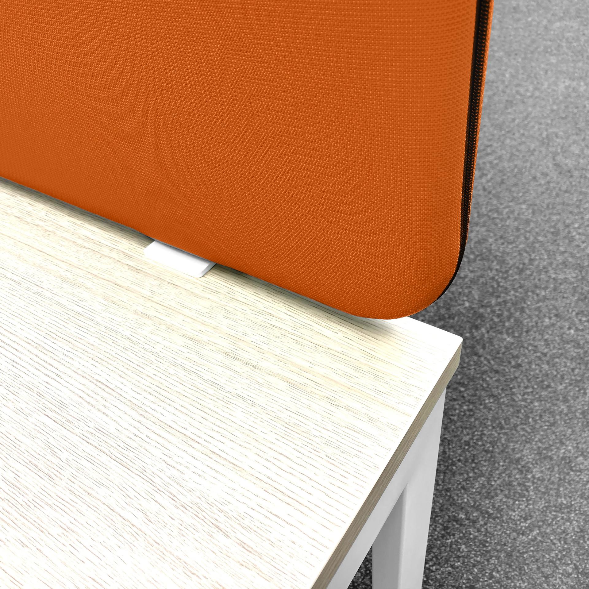 Panneaux de table Mdd Sonic 160x50 cm, Orange, Nouveau
