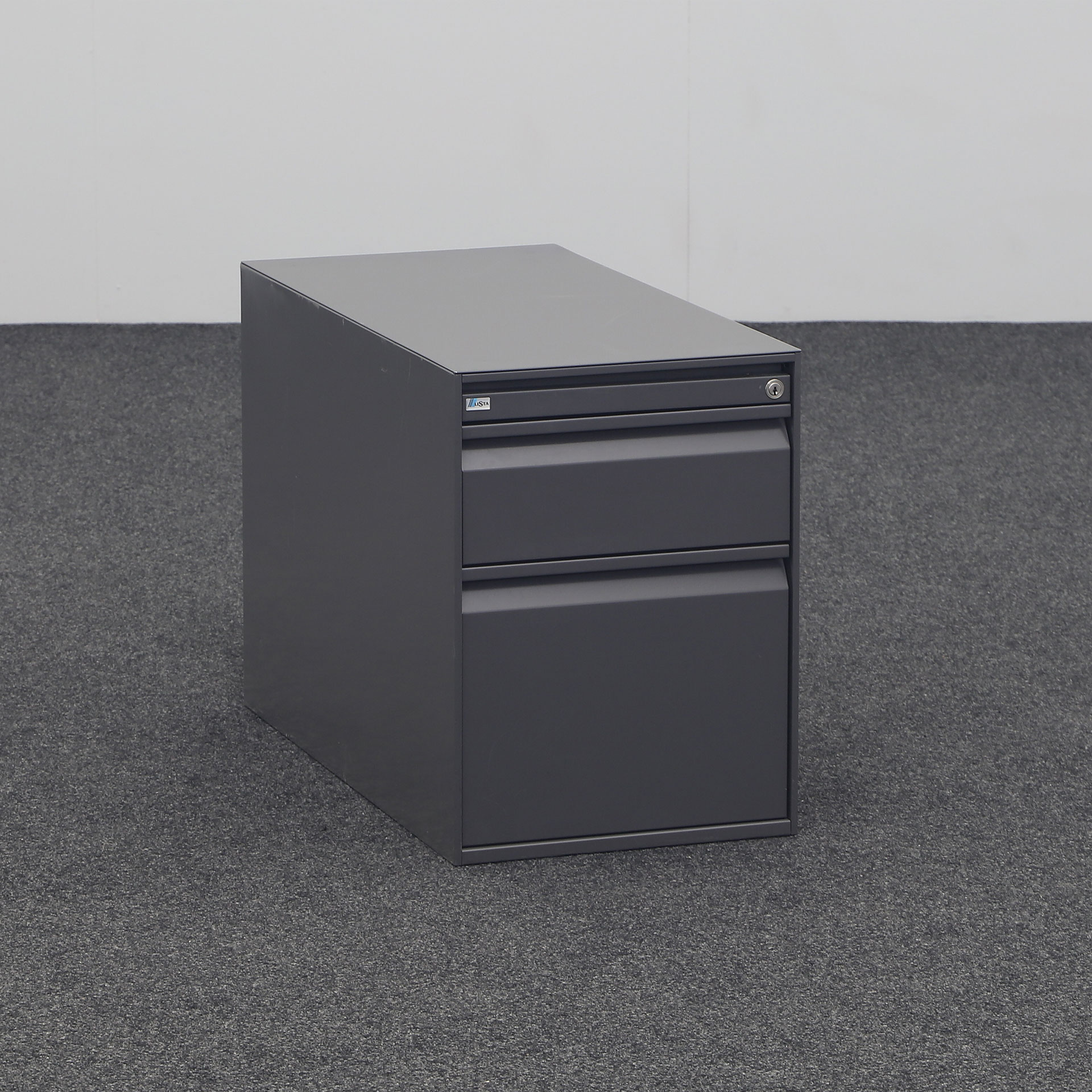 Lista LO Series L carcase, anthracite, metal (Heavily used, With key, Hanging file)