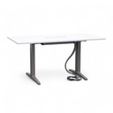 Table de conférence avec barre multimédia Haworth