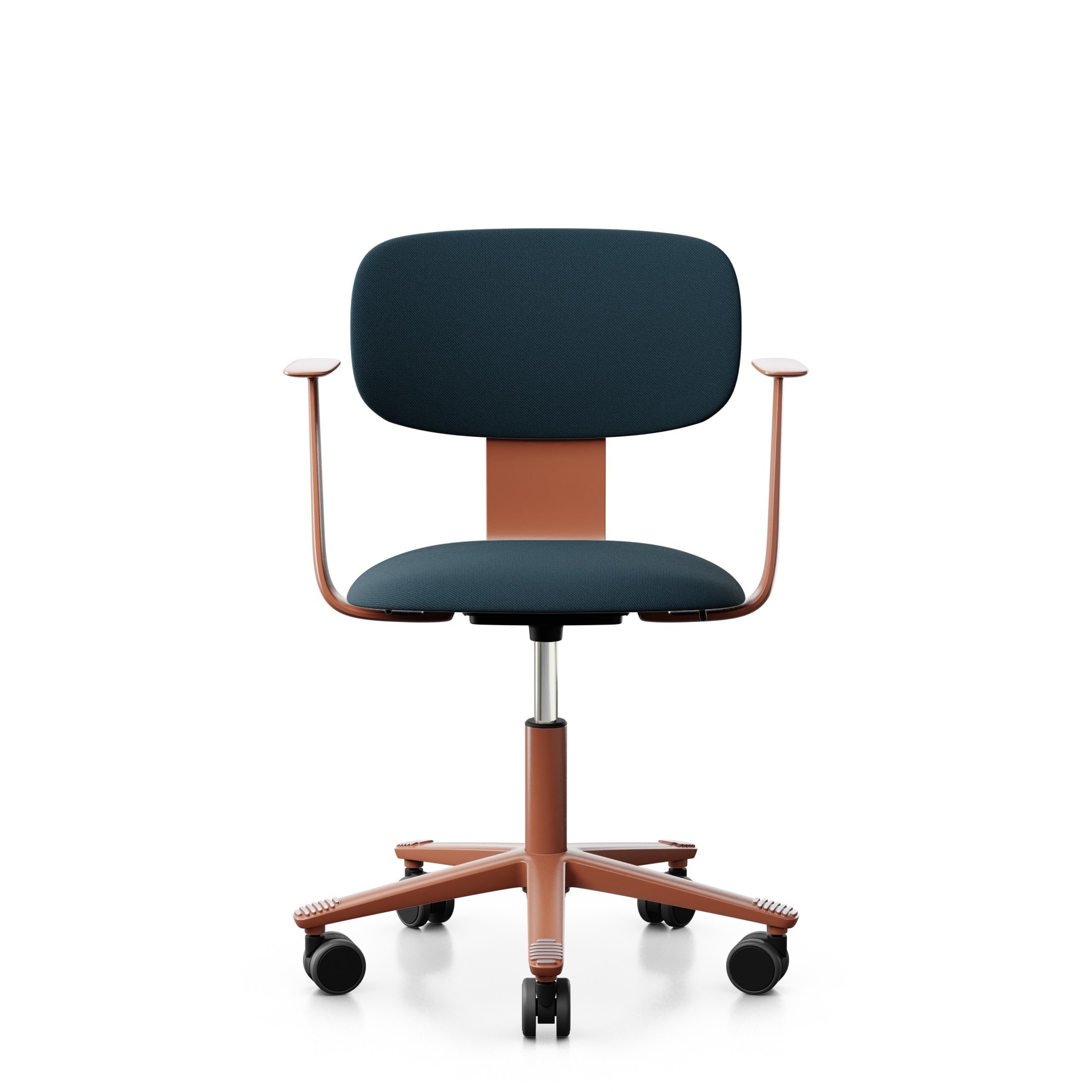 Bürodrehstuhl HAG Tion 2160 mit Fixarmlehnen, Blau, Neu, Ergonomischer Stuhl - ideal für flexibles Arbeiten