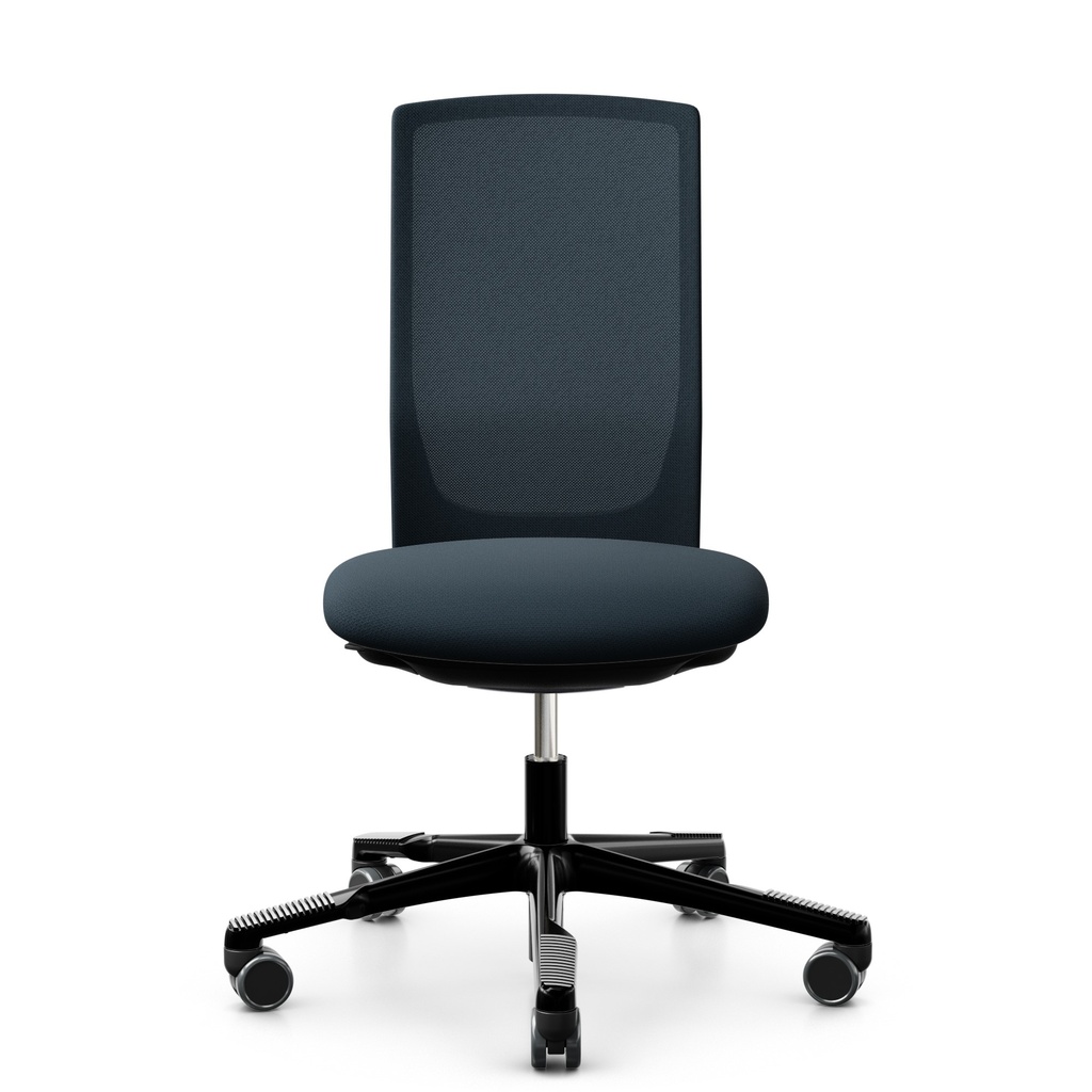 Bürodrehstuhl HAG Futu Mesh 1100-S (Neu, Dunkelblau, ohne Armlehnen)