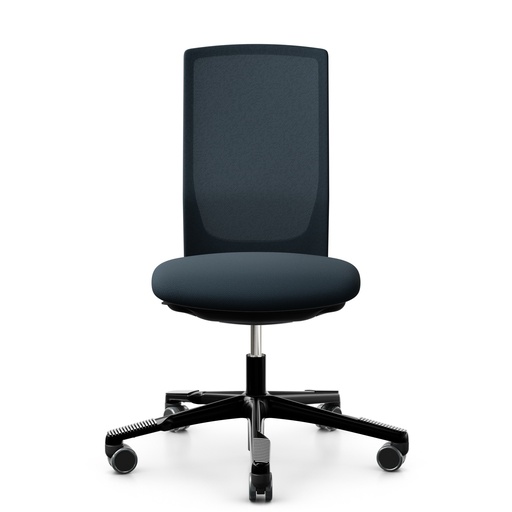 Bürodrehstuhl HAG Futu Mesh 1100-S (Neu, Dunkelblau, ohne Armlehnen)