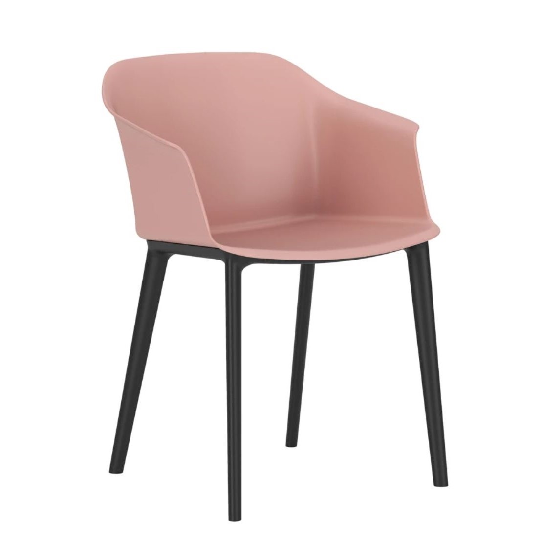 Kunststoffstühle Nowy Styl Inta Frame (Rosa, Neu)