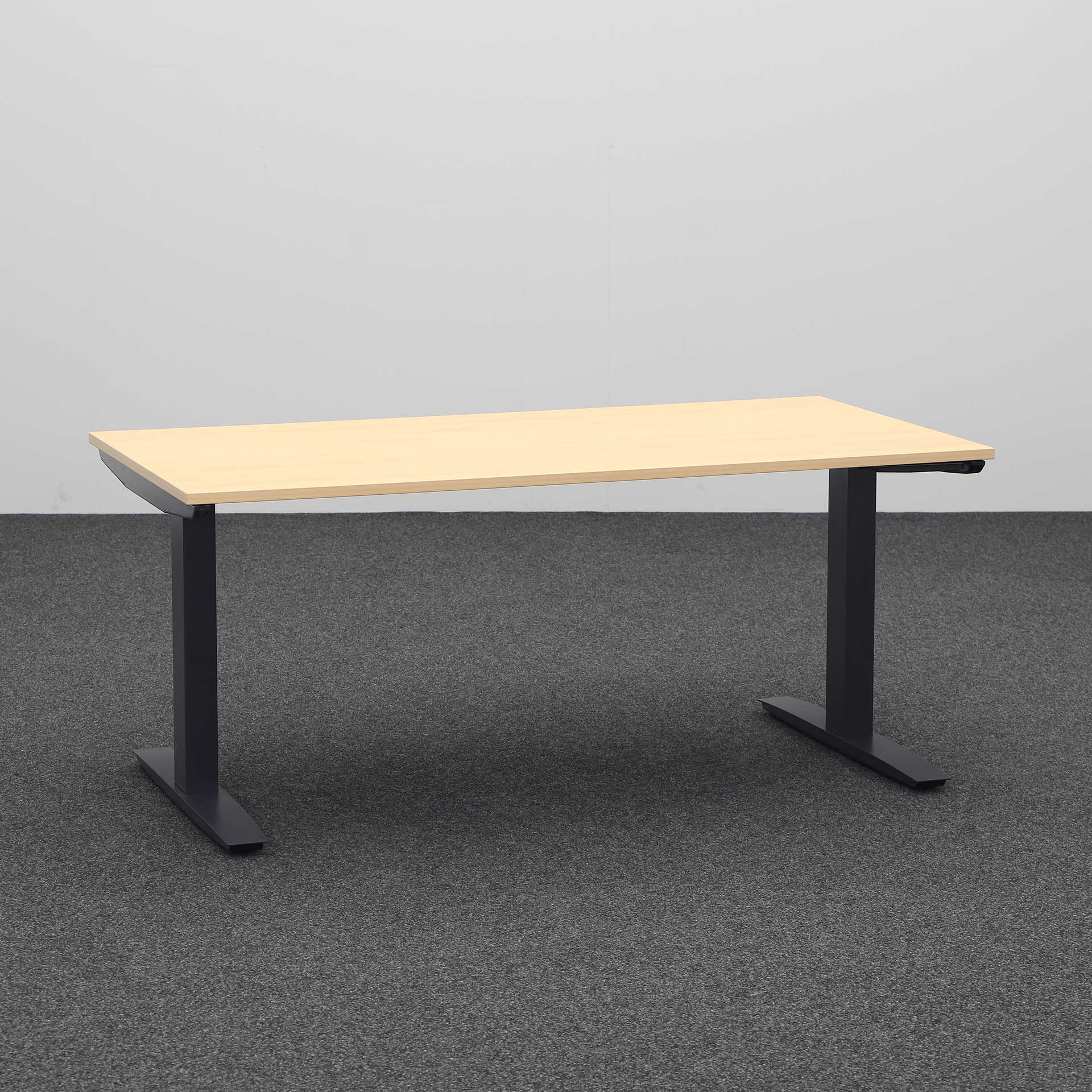 Höhenverstellbarer Arbeitstisch SITAGACTIVE LIFTMATIC Light (Buche, Gut, 160x80, Anthrazit)