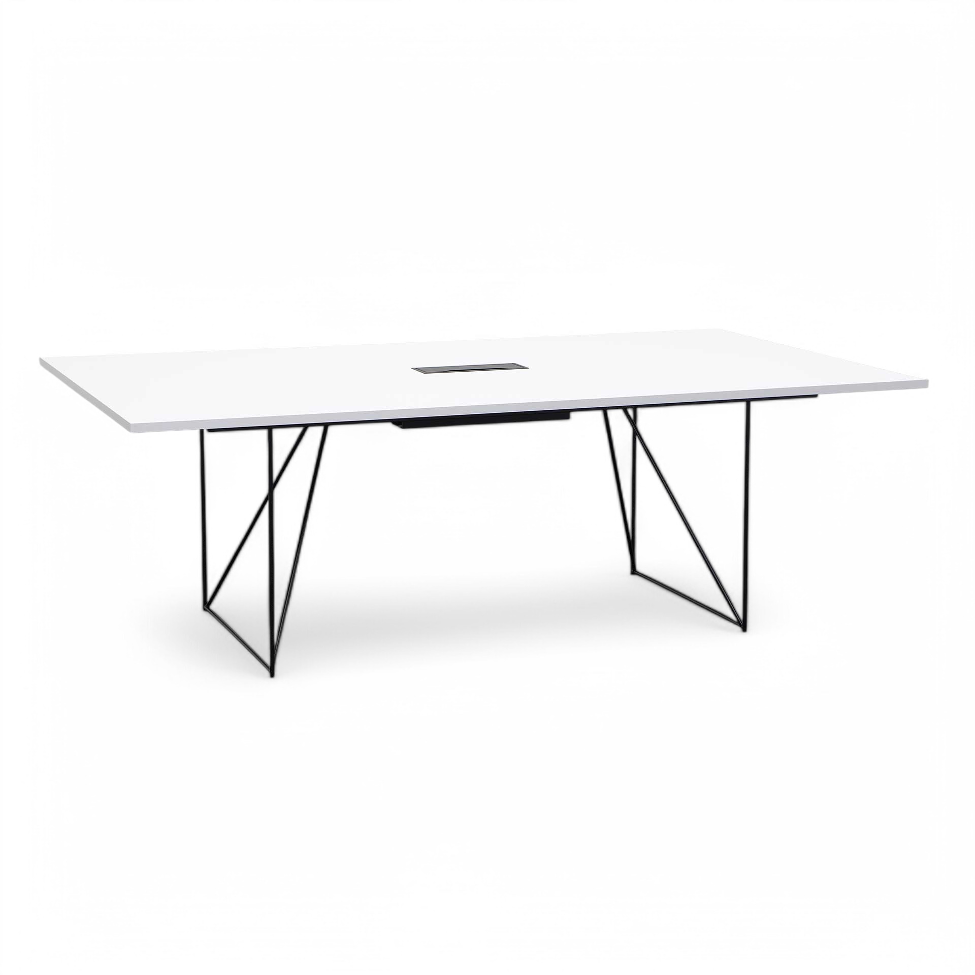 Tables de conférence Narbutas Air (Gris clair, Bon, Noir, Noir)