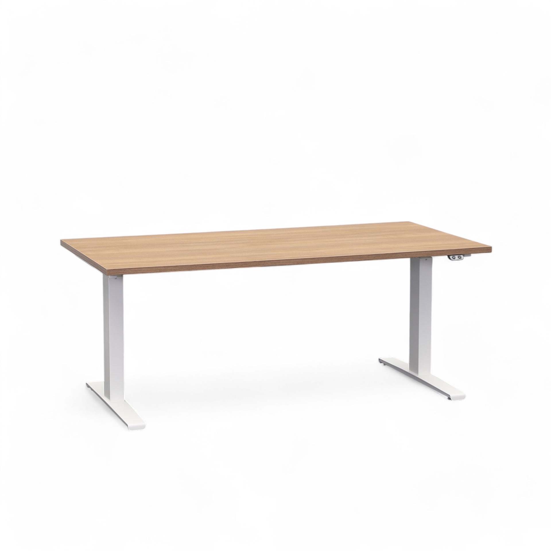 Schreibtisch el. höhenverstellbar ofSwiss (Nussbaum, Sehr gut, 160x80)
