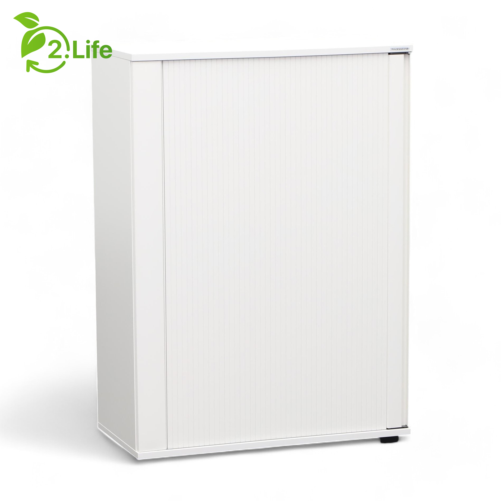 Aktenschrank Tradingzone Smartline weiss mit Rollladen