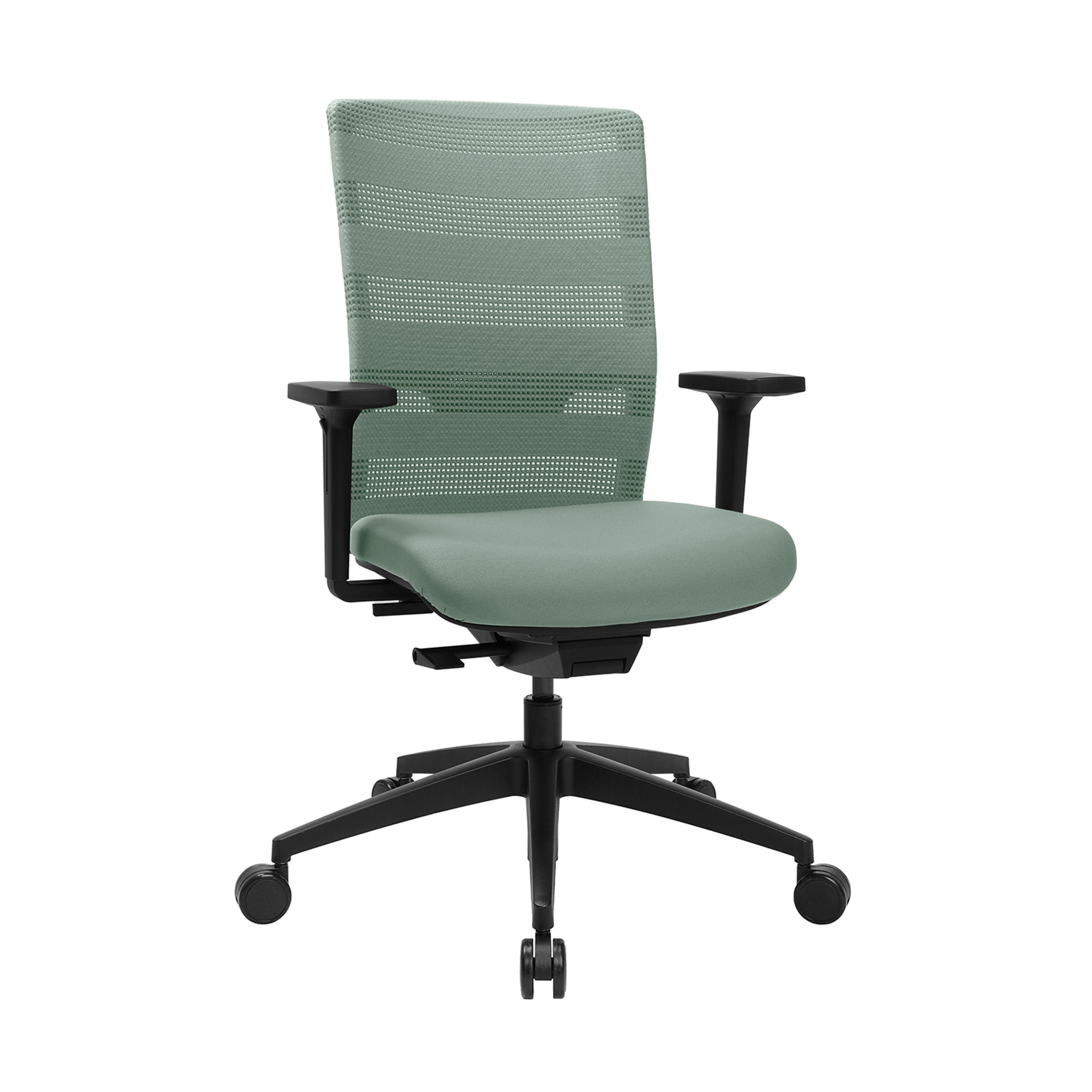 Bürodrehstuhl Topstar Sitness AirWork mit 1D Armlehnen, Grün, Neu, Ergonomischer Stuhl - ideal für flexibles Arbeiten