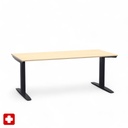Höhenverstellbare Arbeitstische Sitag SitagActive Liftmatic Light (Eiche, Sehr gut, 180x80, Anthrazit)