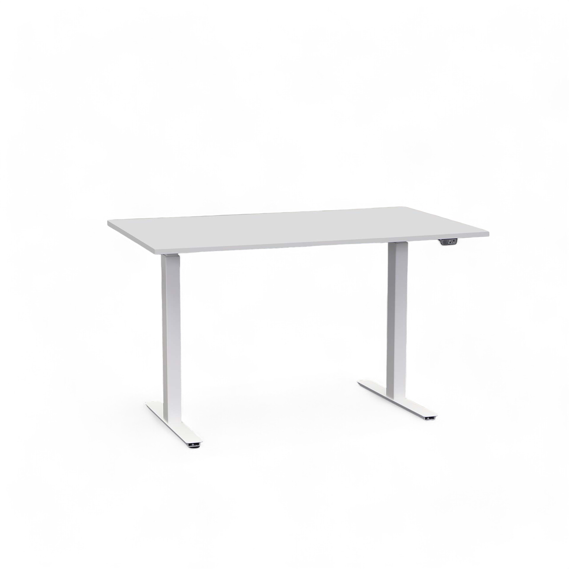 Schreibtisch el. höhenverstellbar Tradingzone Home 2.0 (Grau, Neu, 120x70, Weiss)