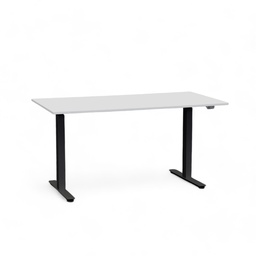 Schreibtisch el. höhenverstellbar Tradingzone Home 2.0 (Grau, Neu, 140x70, Schwarz)
