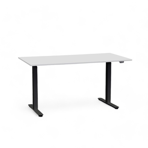 Schreibtisch el. höhenverstellbar Tradingzone Home 2.0 (Grau, Neu, 140x70, Schwarz)