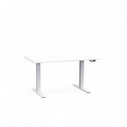 Elektrisch höhenverstellbarer Schreibtisch Tradingzone Work Pro (Neu, 120x70, Weiss, Weiss)