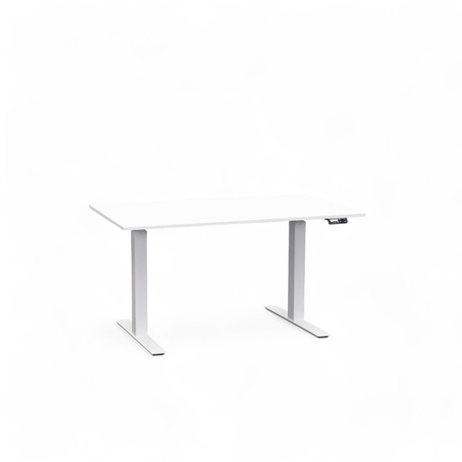 Elektrisch höhenverstellbarer Schreibtisch Tradingzone Work Pro (Neu, 120x70, Weiss, Weiss)
