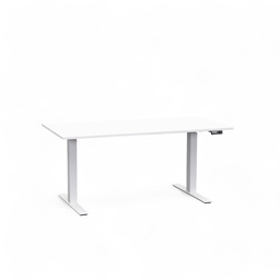 Elektrisch höhenverstellbarer Schreibtisch Tradingzone Work Pro (Weiss, Neu, 140x70, Weiss)